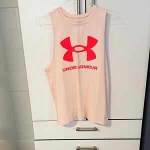 Under Armour Light Pink Sleeveless Top
